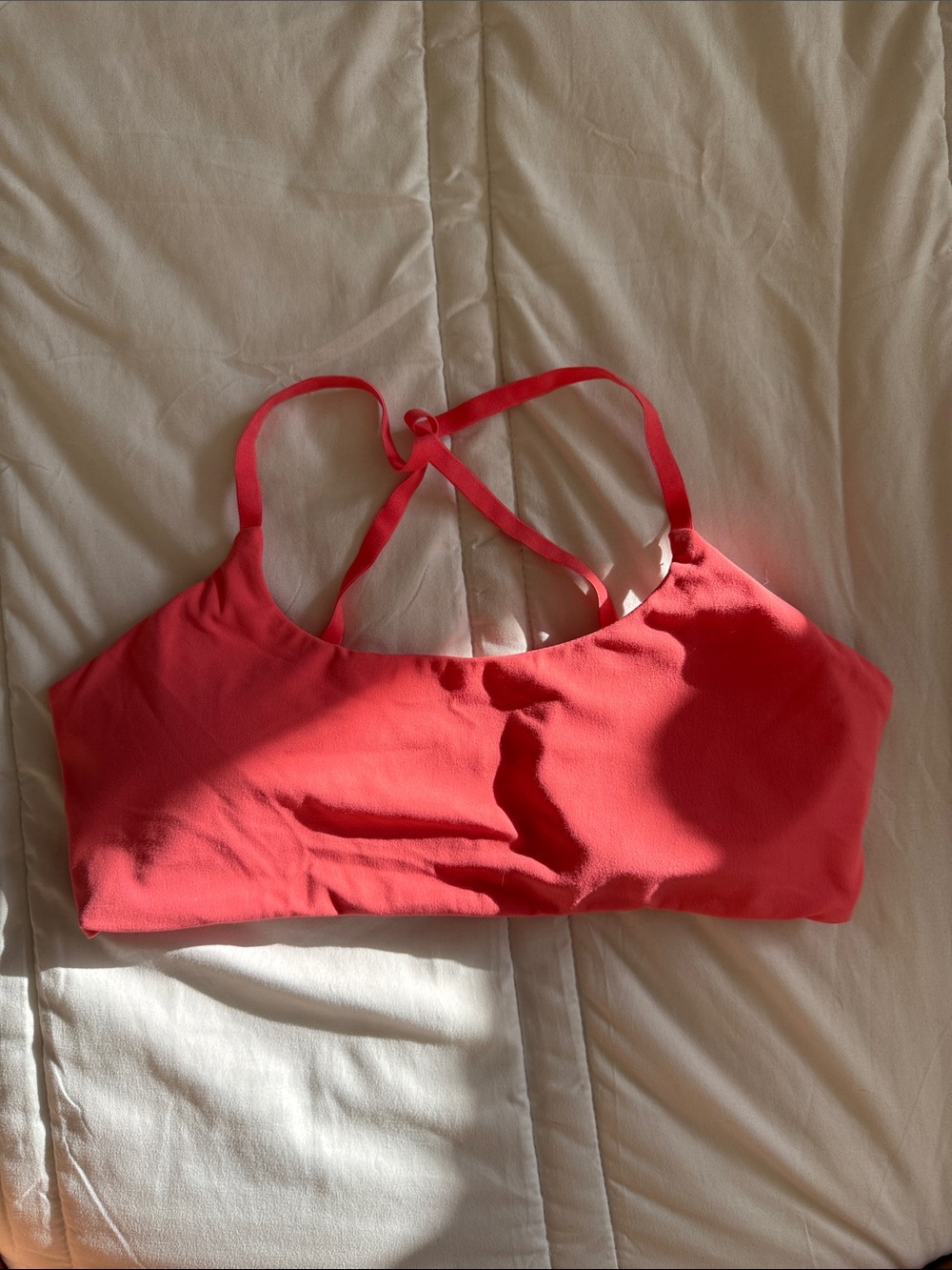 Elite eleven padded top size M in papaya